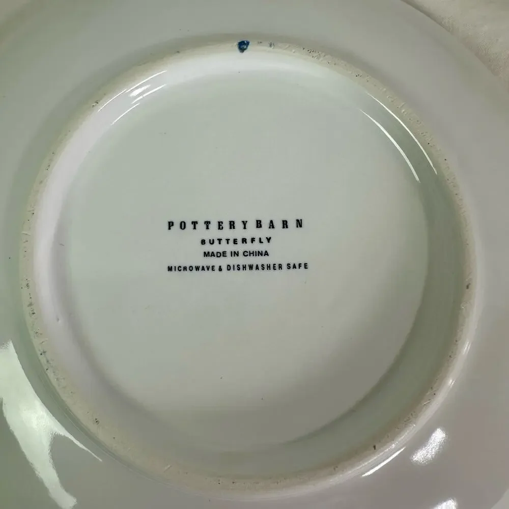 Pottery Barn Set 2 Butterfly 8